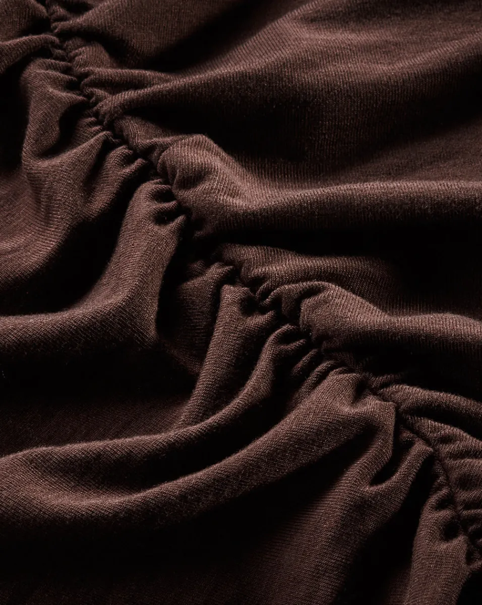 Neeta Sleeveless Top in Dark Chocolate>Veronica Beard Outlet