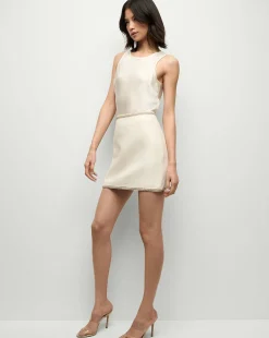 Ohemia Skirt in>Veronica Beard Hot