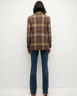 Oria Dickey Jacket in Russet Multi><noscript><img width=