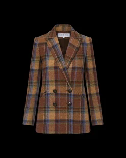 Oria Dickey Jacket in Russet Multi><noscript><img width=