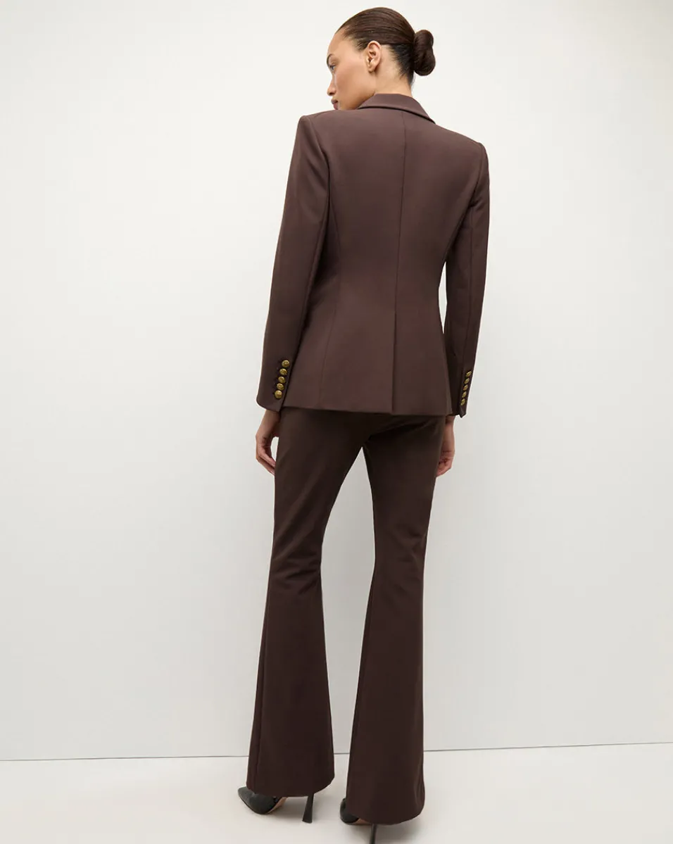 Orlane Dickey Jacket in Dark Chocolate>Veronica Beard Sale