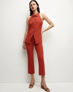 Orlinda Vest in Brick Red><noscript><img width=