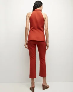 Orlinda Vest in Brick Red><noscript><img width=