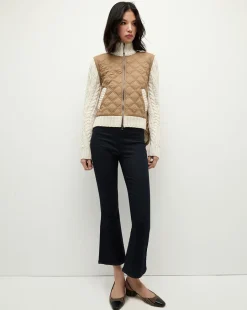 Patra Mixed-Media Jacket in>Veronica Beard Sale