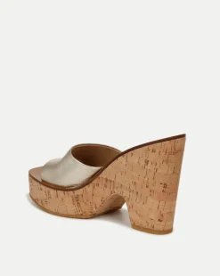 Paulita Metallic Wedge Sandal><noscript><img width=