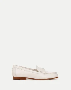 Penny Leather Loafer in>Veronica Beard