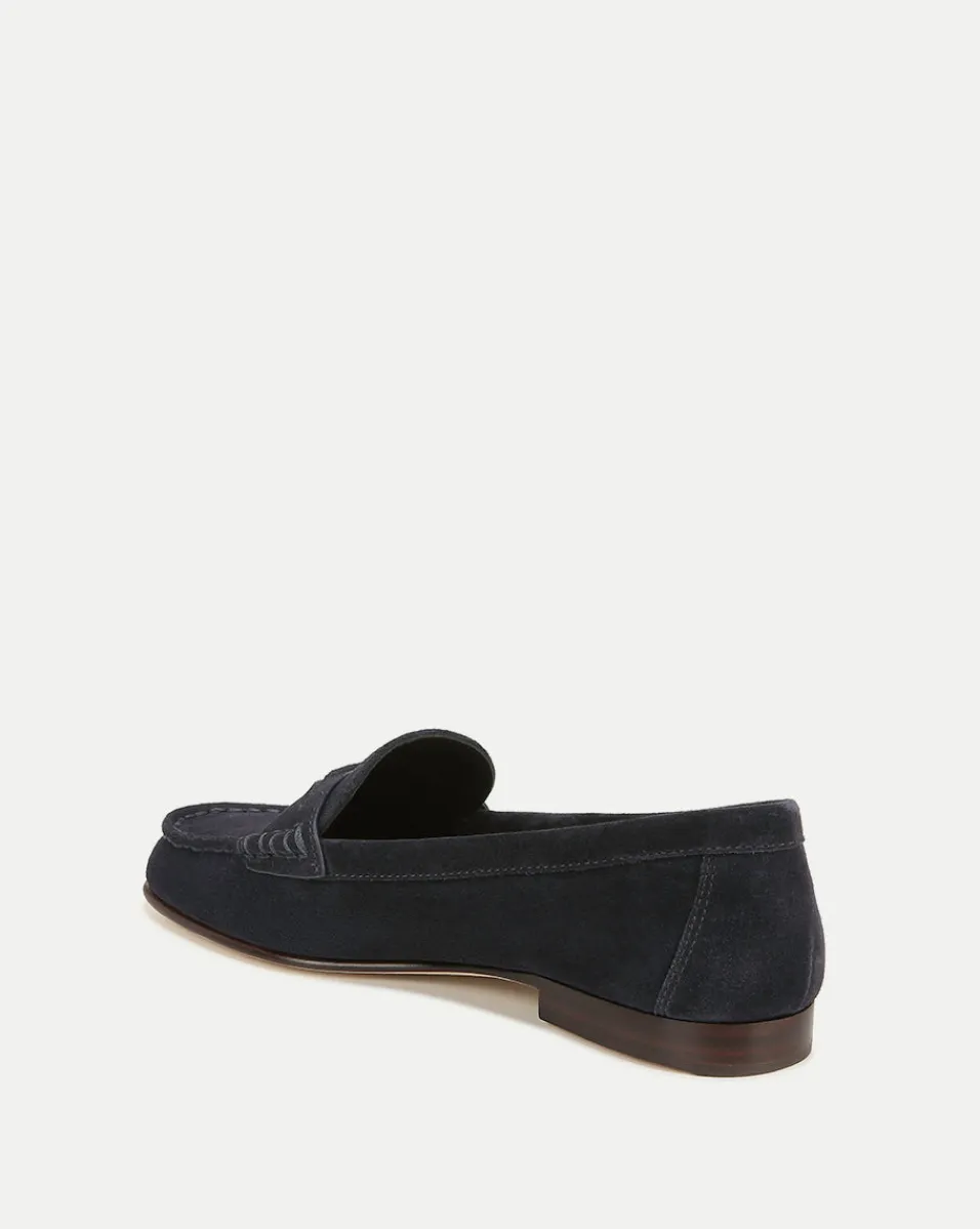 Penny Suede Loafer>Veronica Beard