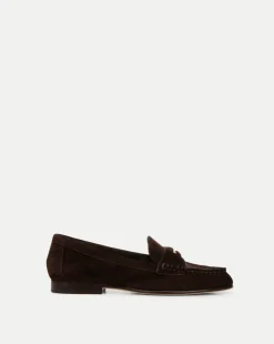 Penny Suede Loafer in>Veronica Beard