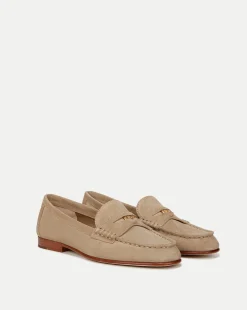 Penny Suede Loafer in>Veronica Beard