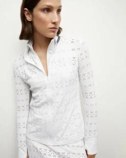 Performance Lace Jacket in>Veronica Beard Sale