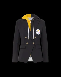 Pittsburgh Steelers Dickey Jacket in Black/Gold><noscript><img width=