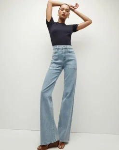 Pruitt Ribbed Tee | Logo Pocket in><noscript><img width=