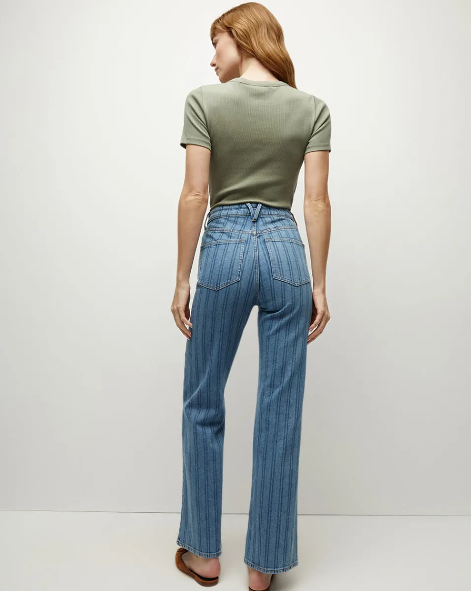 Pruitt Ribbed Tee in>Veronica Beard New