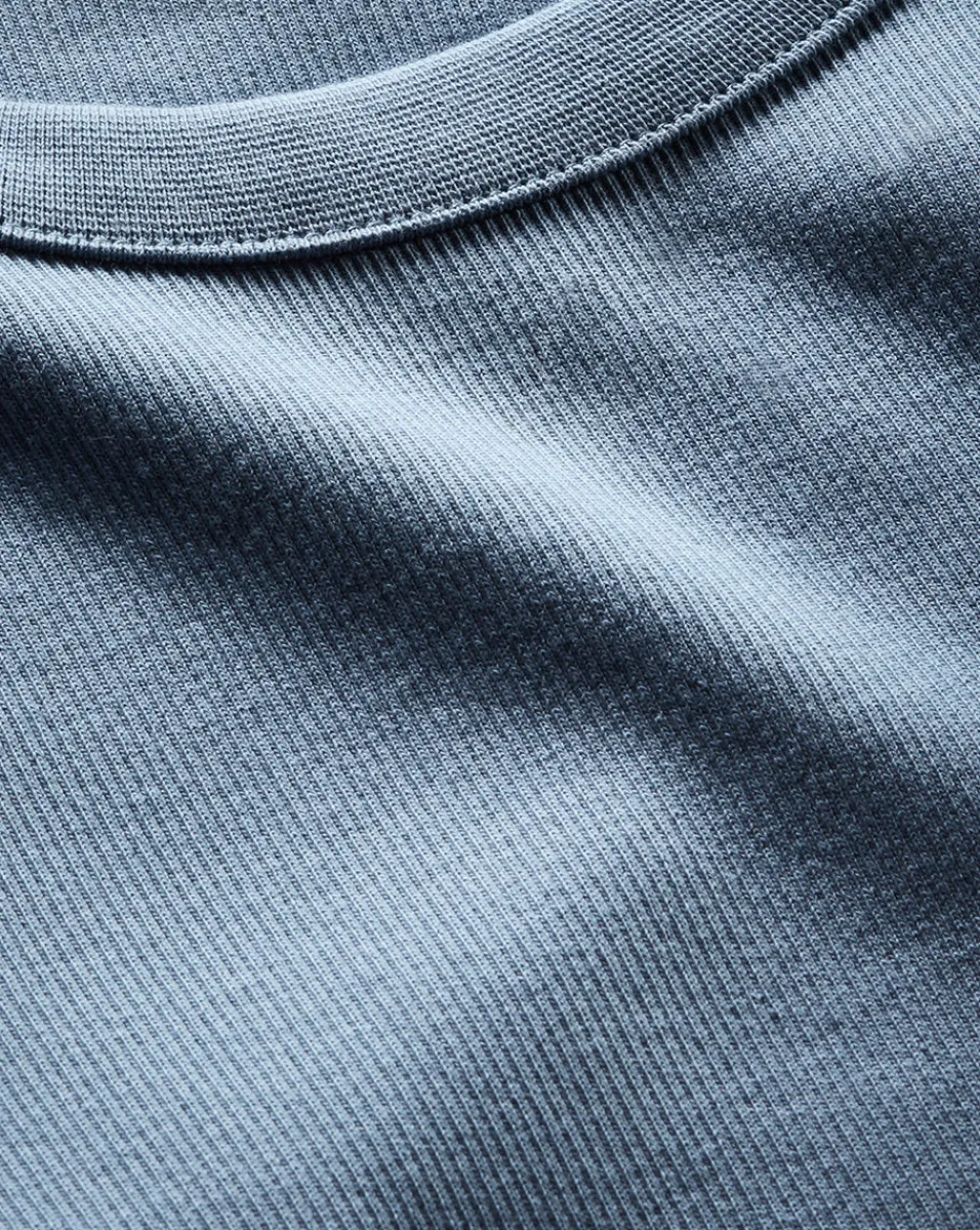 Pruitt Tee in Smoke Blue>Veronica Beard