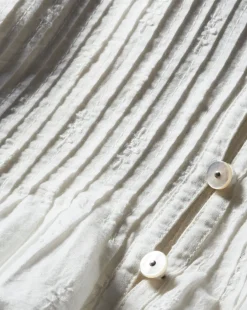 Quimby Bell-Sleeve Cotton Peplum Top>Veronica Beard Clearance