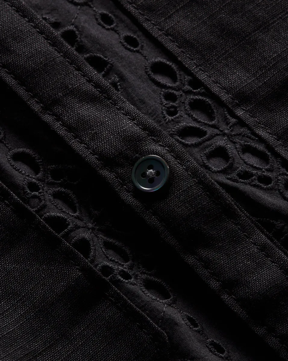 Rafaela Cotton Eyelet Shirtdress in>Veronica Beard Hot