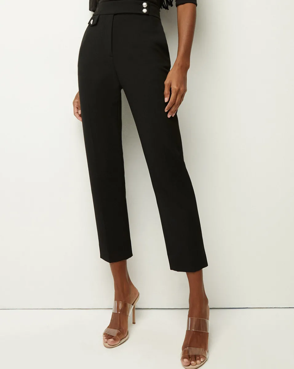 Renzo Slim-Leg Pant>Veronica Beard Clearance