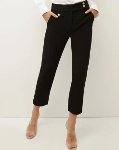 Renzo Slim-Leg Pant>Veronica Beard Sale