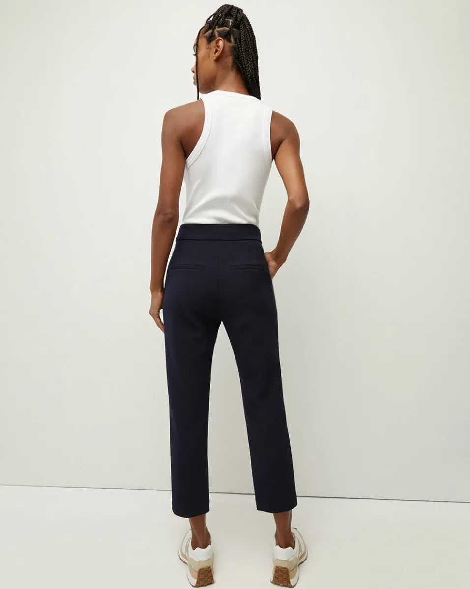 Renzo Slim-Leg Pant>Veronica Beard New