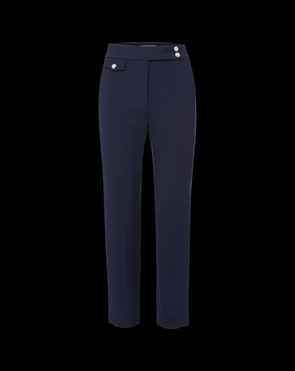 Renzo Slim-Leg Pant>Veronica Beard New