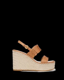 Riya Raffia Wedge Sandal in><noscript><img width=