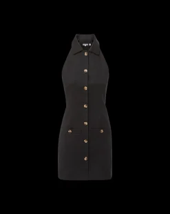 Roxanne Stretch-Linen Shirtdress in><noscript><img width=