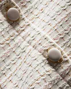 Roxanne Tweed Dress in Ivory Multi><noscript><img width=