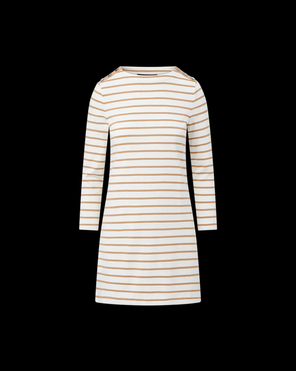 Ruta Striped Dress in>Veronica Beard Hot