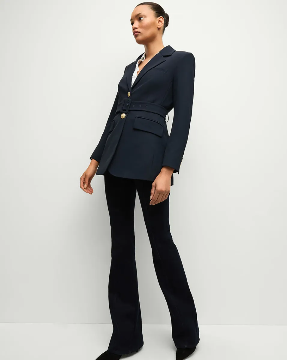 Ryanne Belted Dickey Jacket in>Veronica Beard Best