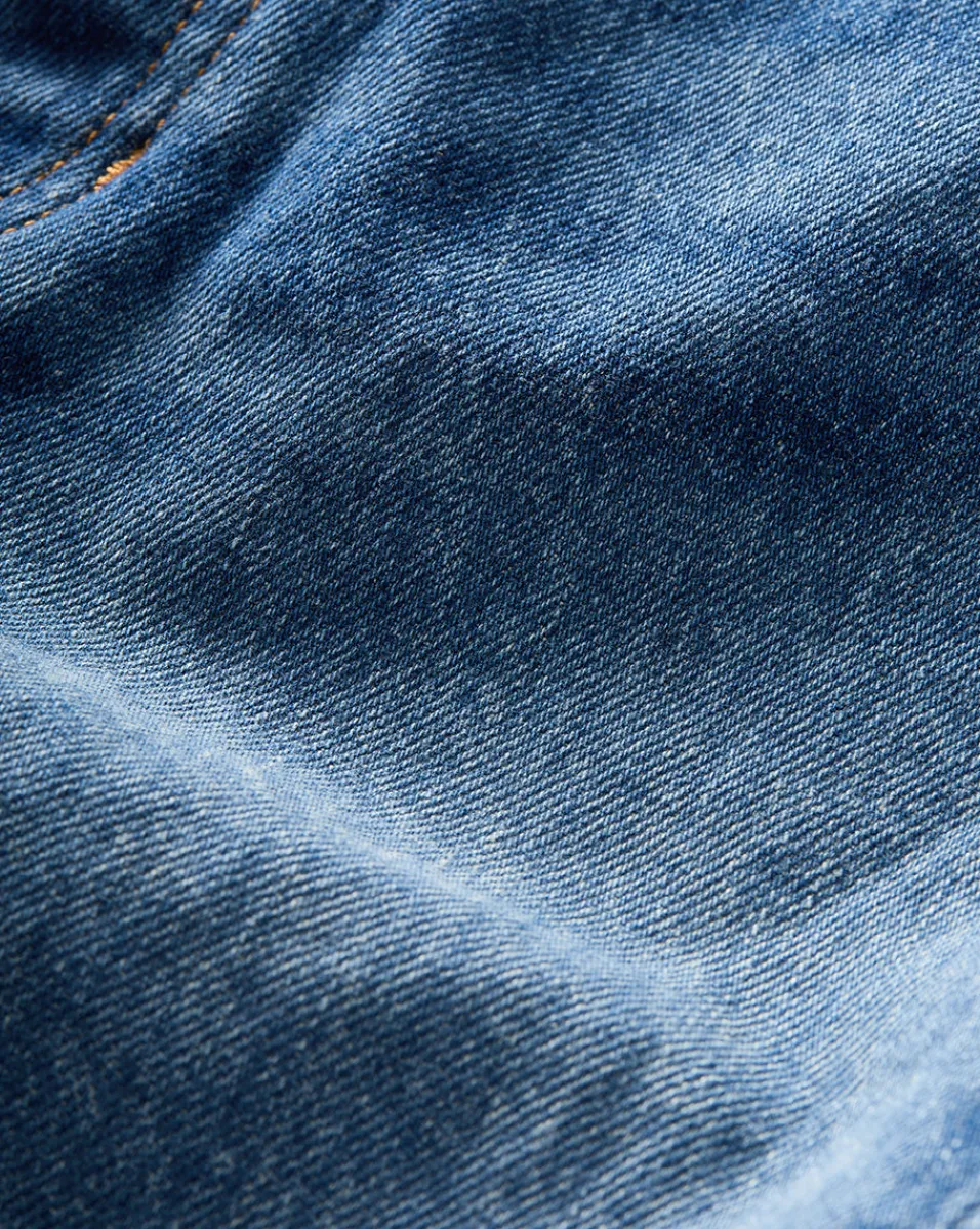 Ryder Saddle Jean in Blue Denim | Barrel Jeans>Veronica Beard Hot