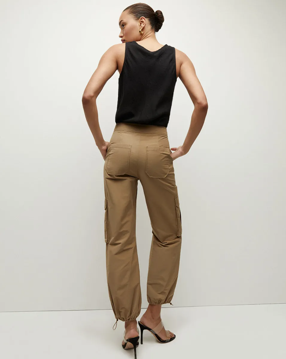 Sabrina Satin Crepe Tank Top>Veronica Beard