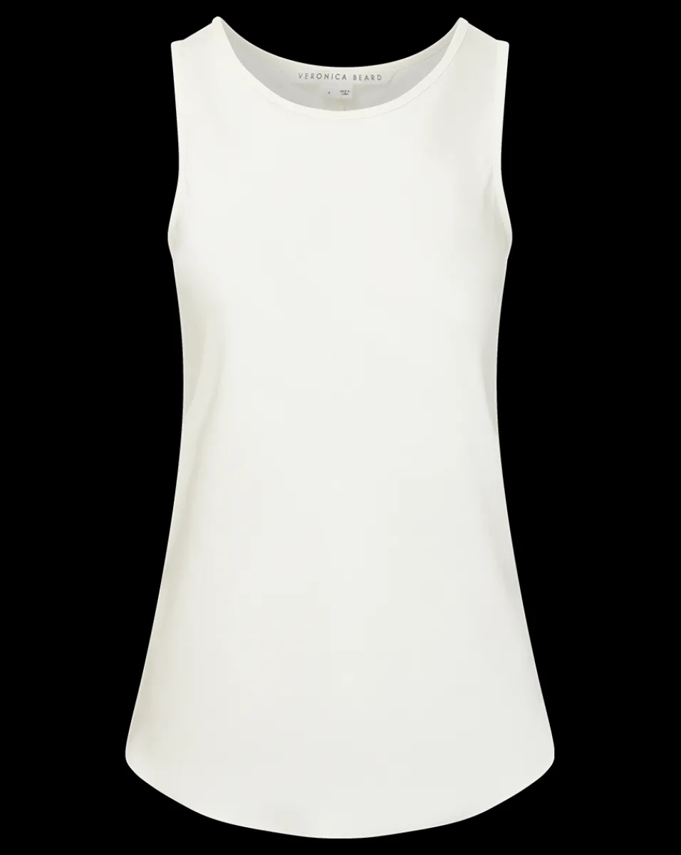 Sabrina Crepe Tank in>Veronica Beard Sale