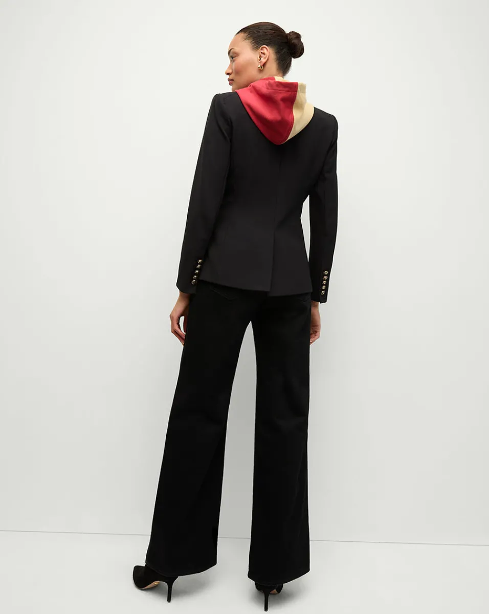 San Francisco 49ers Dickey Jacket in Black/Gold>Veronica Beard