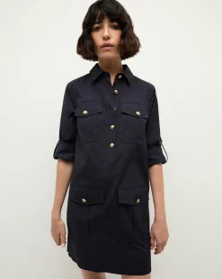Saude Cargo Dress in>Veronica Beard Sale