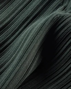 Semma Rib-Knit Tank in Forest Green>Veronica Beard New