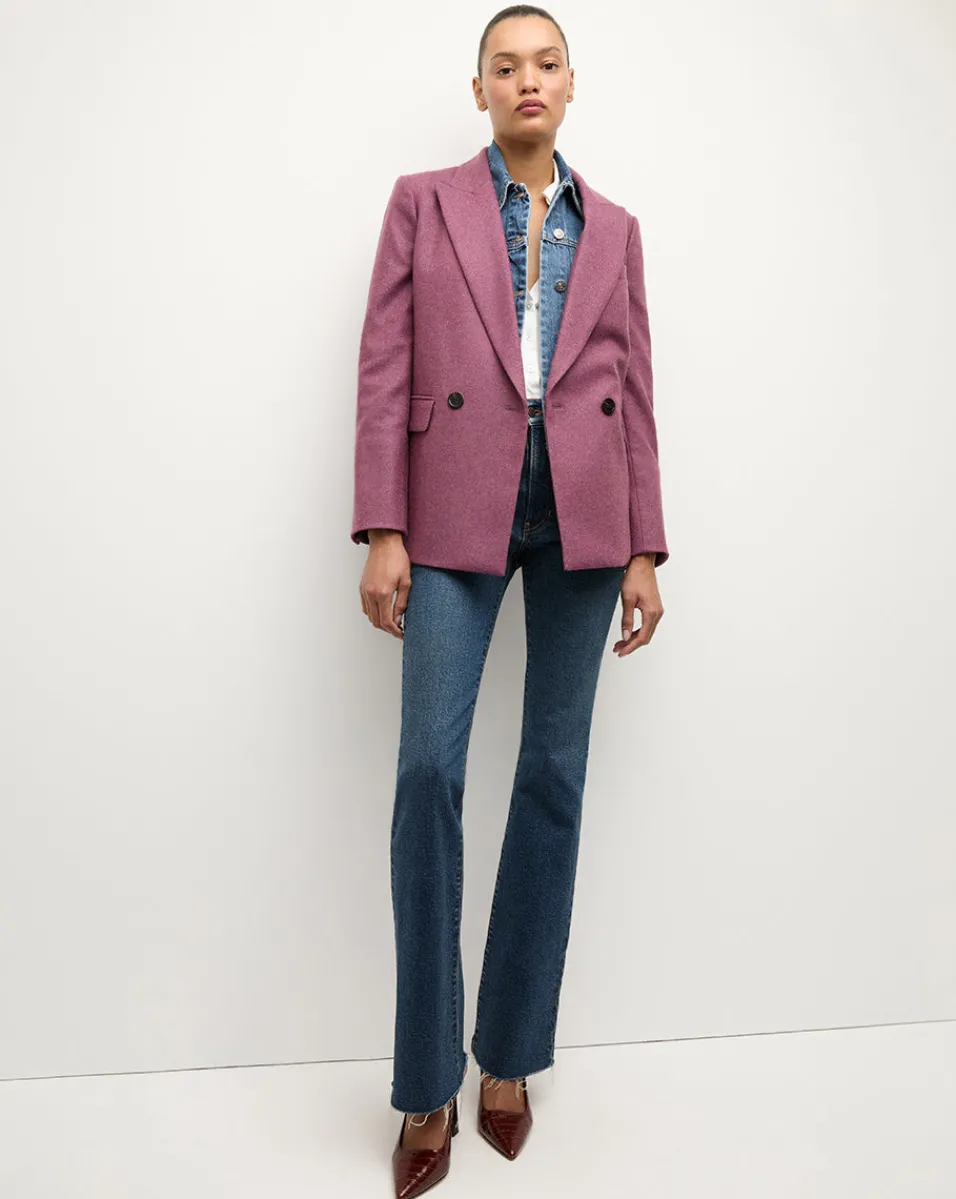 Sevyn Dickey Jacket in Mauve>Veronica Beard Outlet