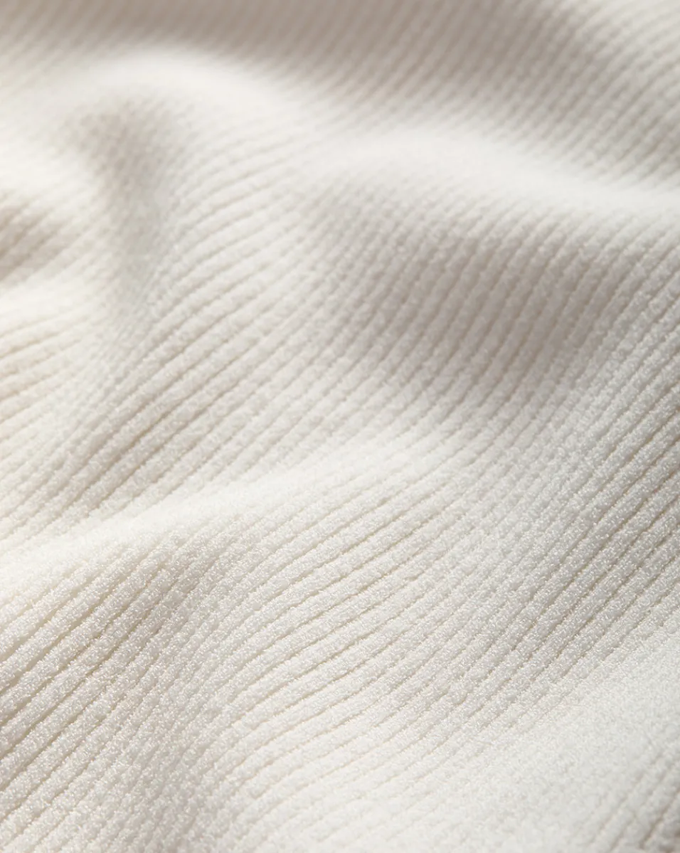 Sid Sleeveless Crew-Neck Pullover in White>Veronica Beard