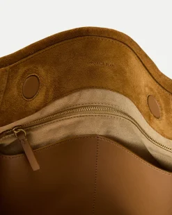 Slouch Shoulder Suede Bag in><noscript><img width=