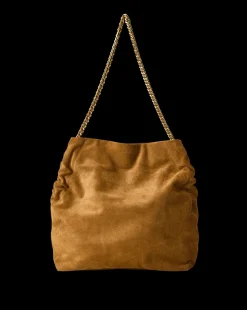 Slouch Shoulder Suede Bag in><noscript><img width=