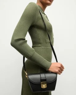 Small Crest Lock Trap Bag in><noscript><img width=