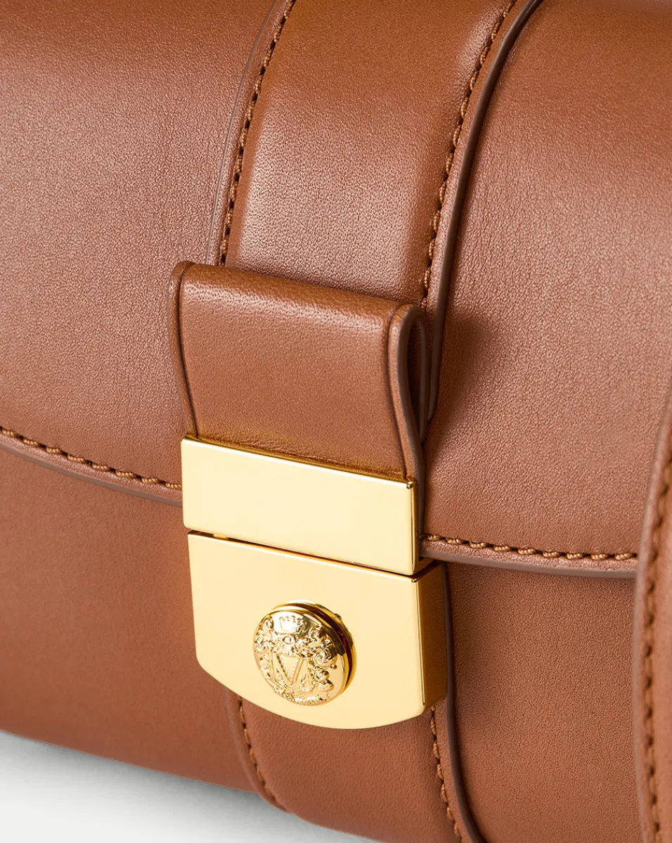 Small Crest Lock Trap Bag in>Veronica Beard Online