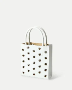 Small Grommet Shopper in Off-White><noscript><img width=