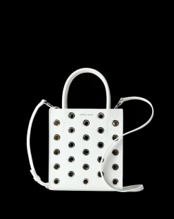 Small Grommet Shopper in Off-White><noscript><img width=