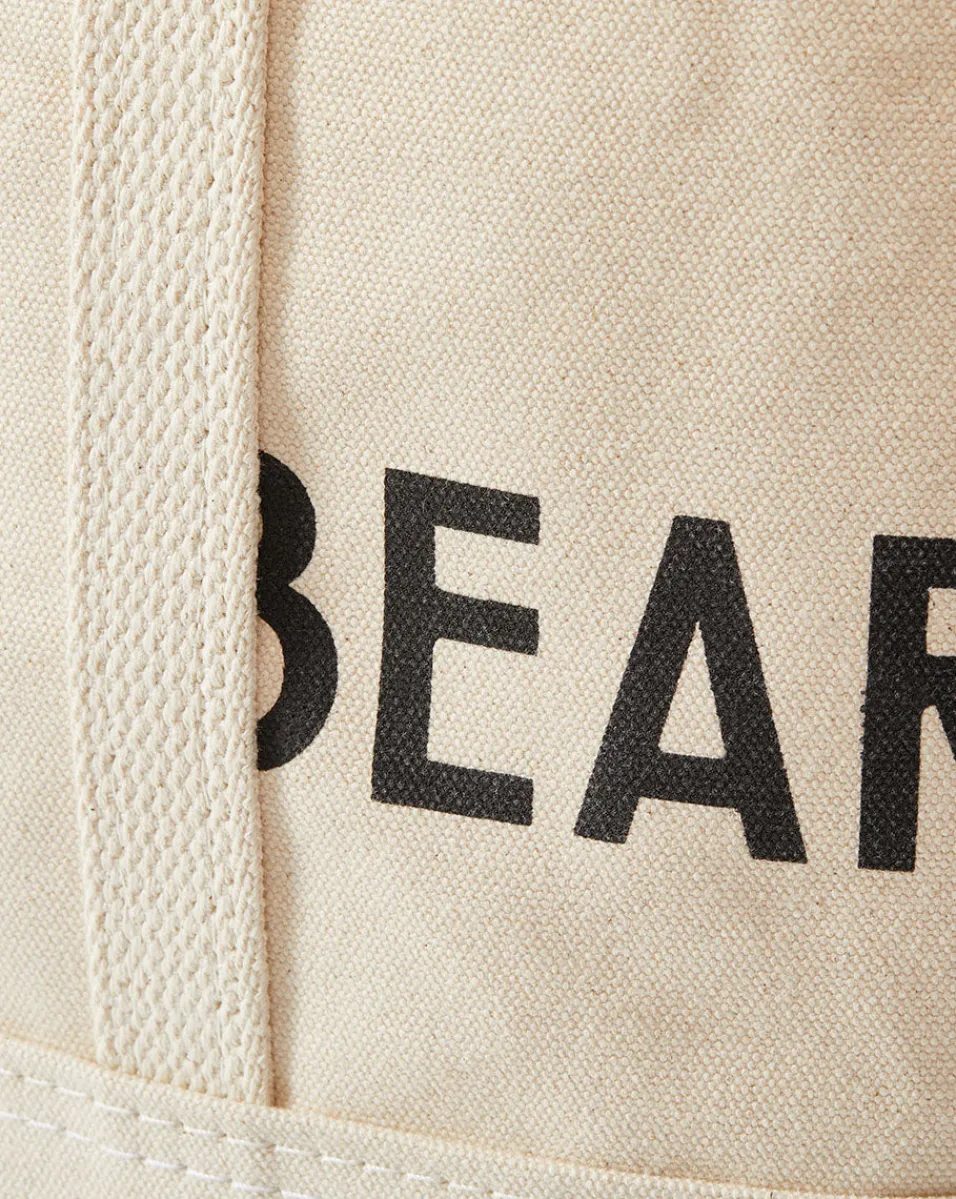 Small Logo Canvas Tote in>Veronica Beard Sale