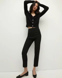 Stila Cropped Straight Leg Pant in>Veronica Beard Sale