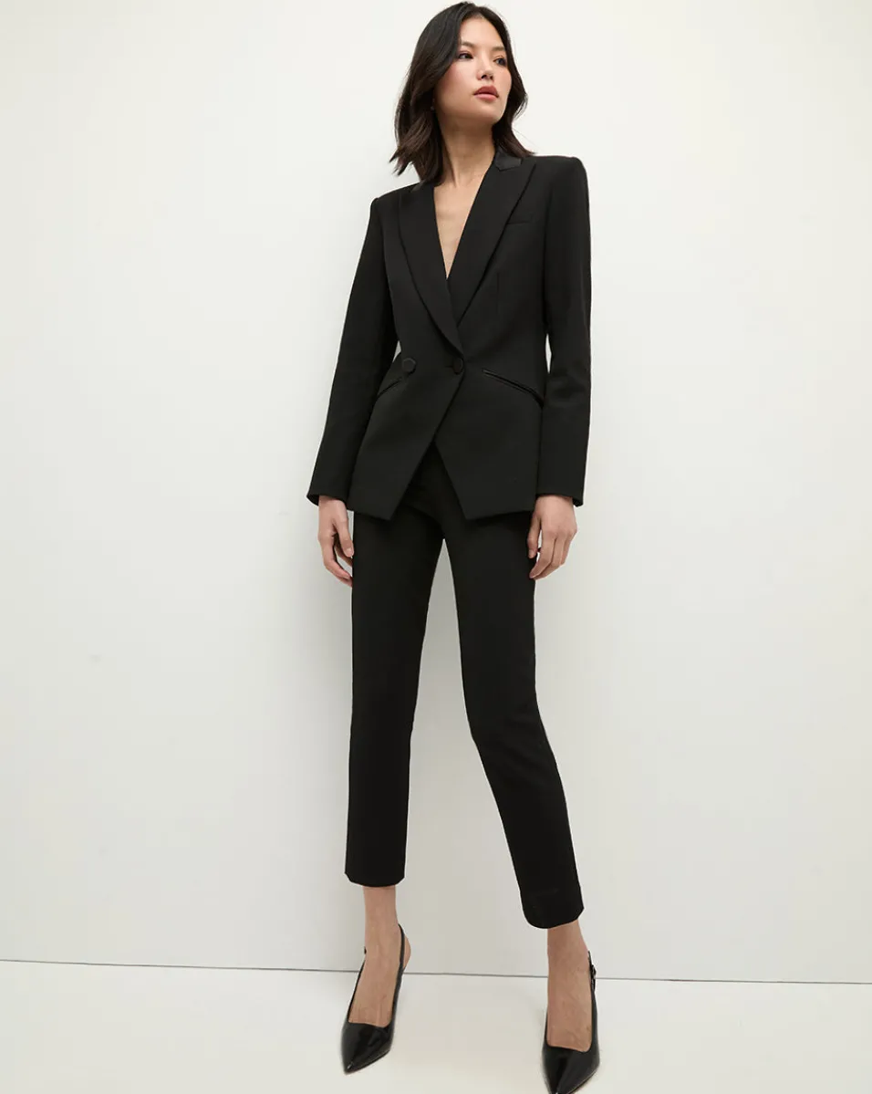 Stila Cropped Straight Leg Pant in>Veronica Beard Sale