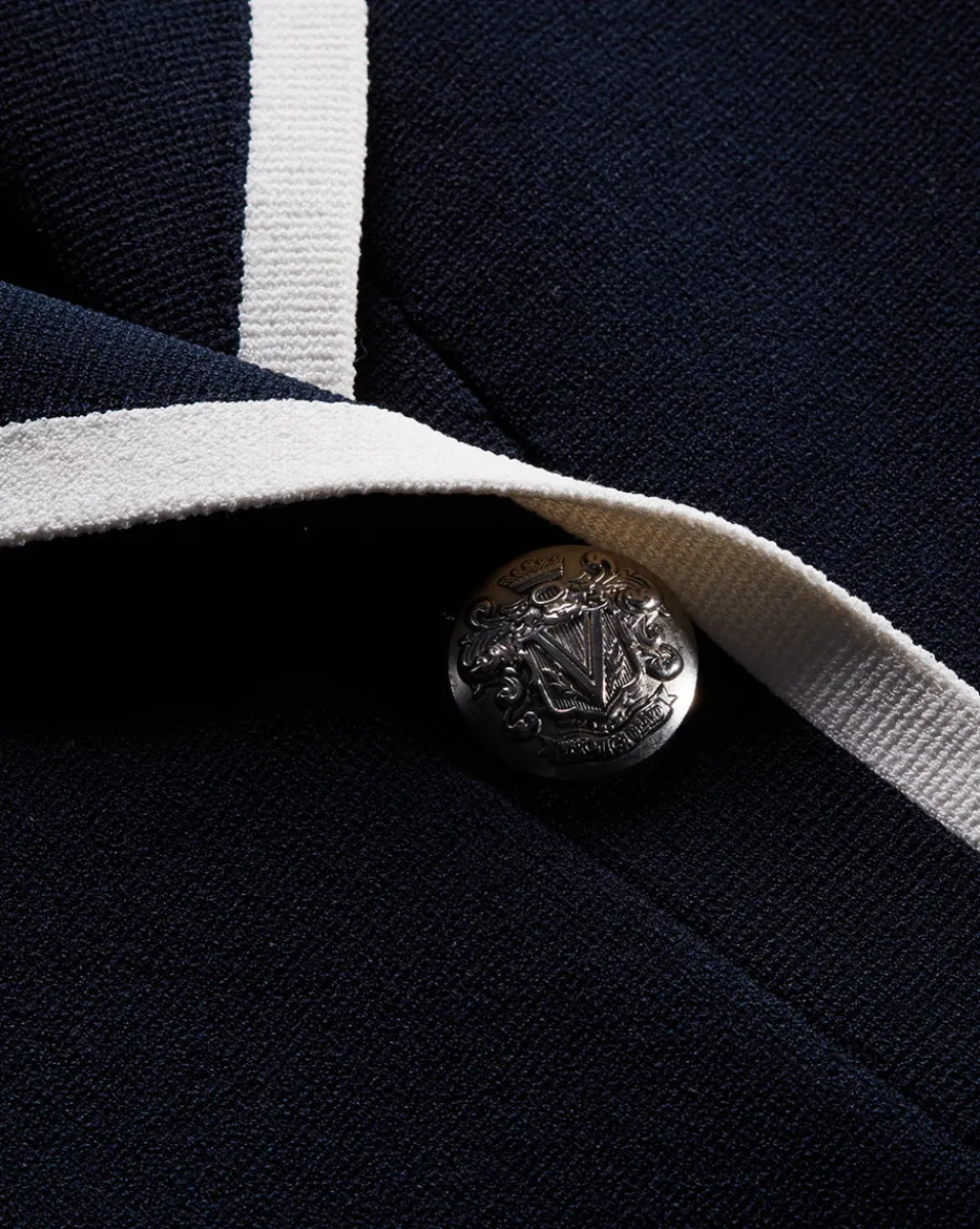 Stovall Knit Jacket in>Veronica Beard Hot