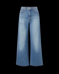Taylor Cropped Wide-Leg Jean in Enough Said><noscript><img width=