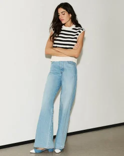 Taylor Double-Seam Wide-Leg Jean in><noscript><img width=