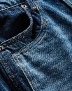 Taylor Two-Tone Wide-Leg Jean in Light & Medium Blue><noscript><img width=